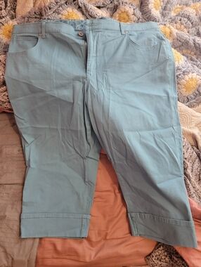 Faded Glory 22W Plus Cuffed Hem Pants